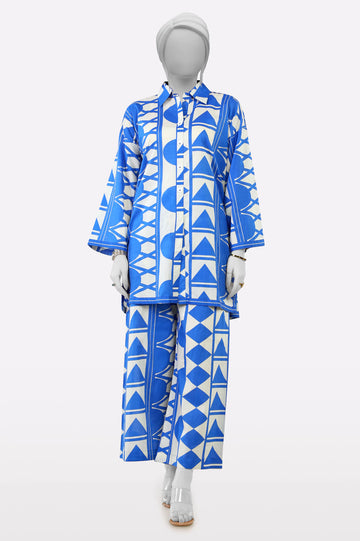 Blue Printed 2PC From Sohaye By Diners