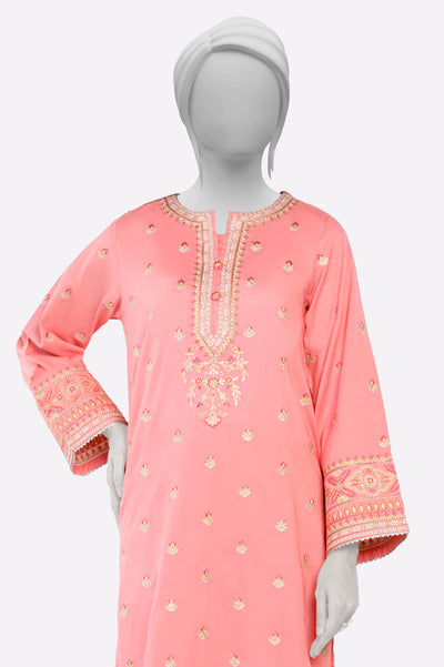 Pink Embroidered 2PC From Sohaye By Diners