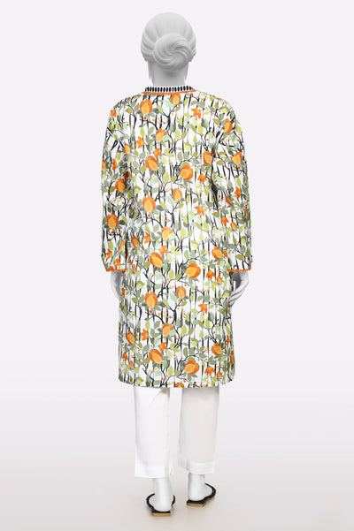 White Printed 2PC From Sohaye By Diners