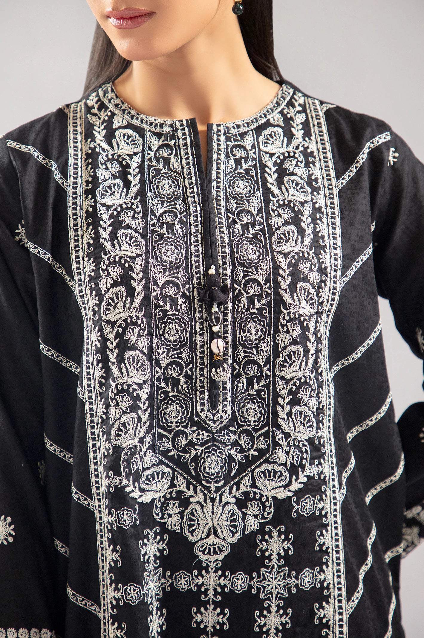 Black Embroidered 2PC From Sohaye By Diners