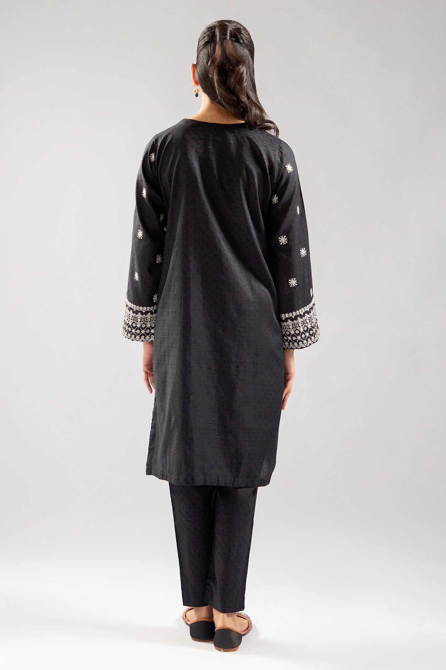 Black Embroidered 2PC From Sohaye By Diners