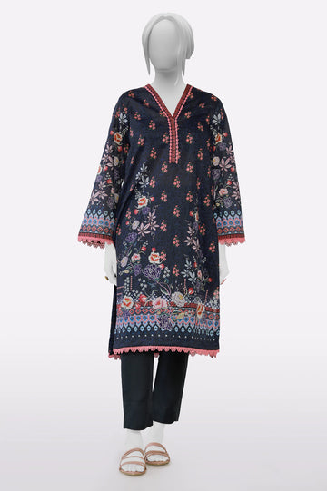 Black Printed 2PC From Sohaye By Diners