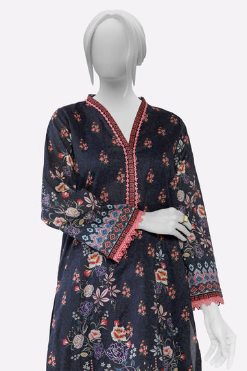 Black Printed 2PC From Sohaye By Diners