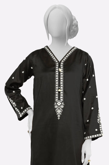 Black Embroidered 2PC From Sohaye By Diners