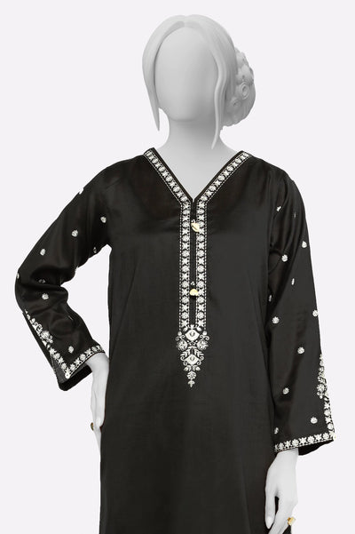 Black Embroidered 2PC From Sohaye By Diners