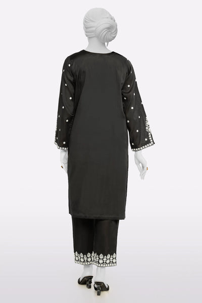 Black Embroidered 2PC From Sohaye By Diners