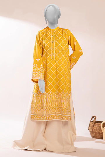 Yellow Embroidered 2PC From Sohaye By Diners