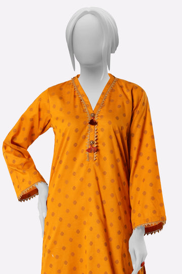 Orange Stylised 2PC From Sohaye By Diners