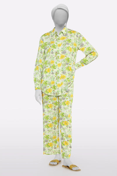 Light Green Printed 2PC From Sohaye By Diners