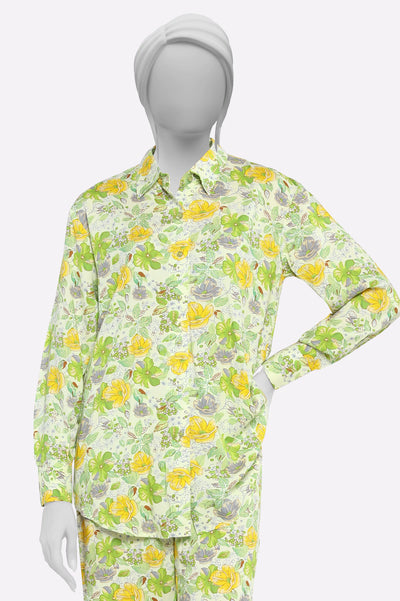 Light Green Printed 2PC From Sohaye By Diners
