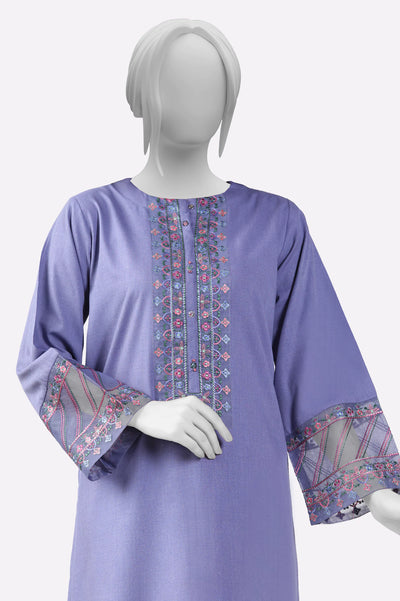 Purple Embroidered 2PC From Sohaye By Diners
