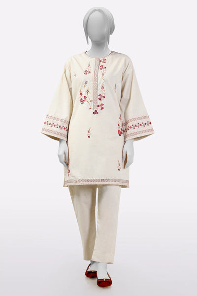 Ivory Embroidered 2PC From Sohaye By Diners