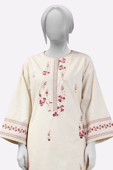Ivory Embroidered 2PC From Sohaye By Diners