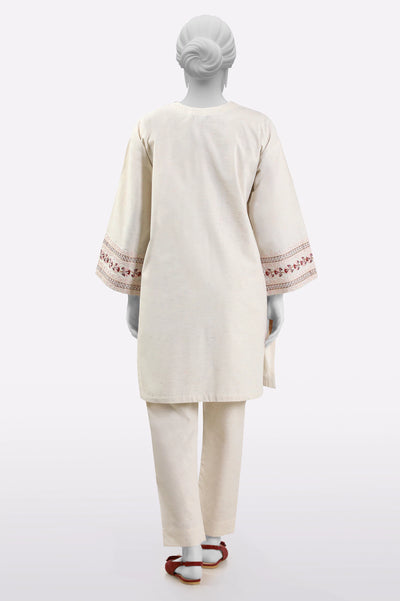 Ivory Embroidered 2PC From Sohaye By Diners