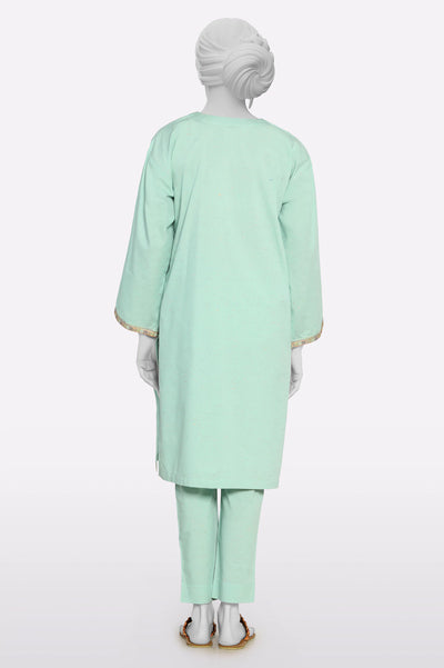 Light Green Embroidered 2PC From Sohaye By Diners