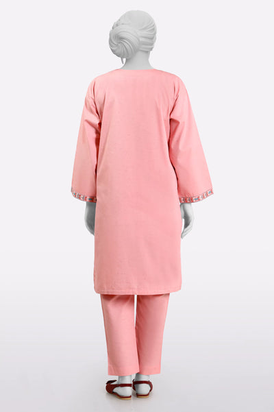 Pink Embroidered 2PC From Sohaye By Diners