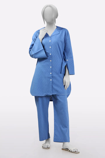 Blue Stylised 2PC From Sohaye By Diners