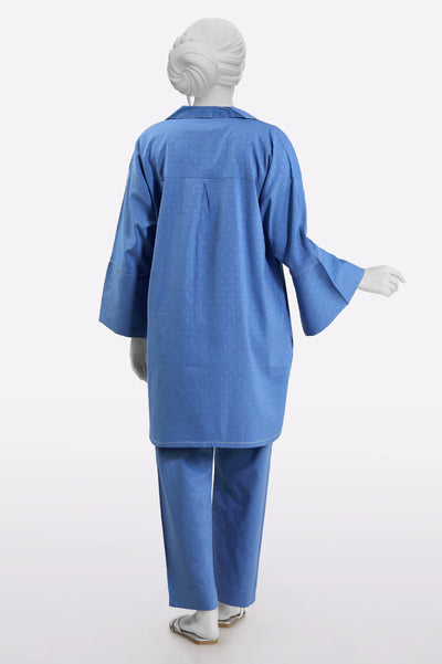 Blue Stylised 2PC From Sohaye By Diners
