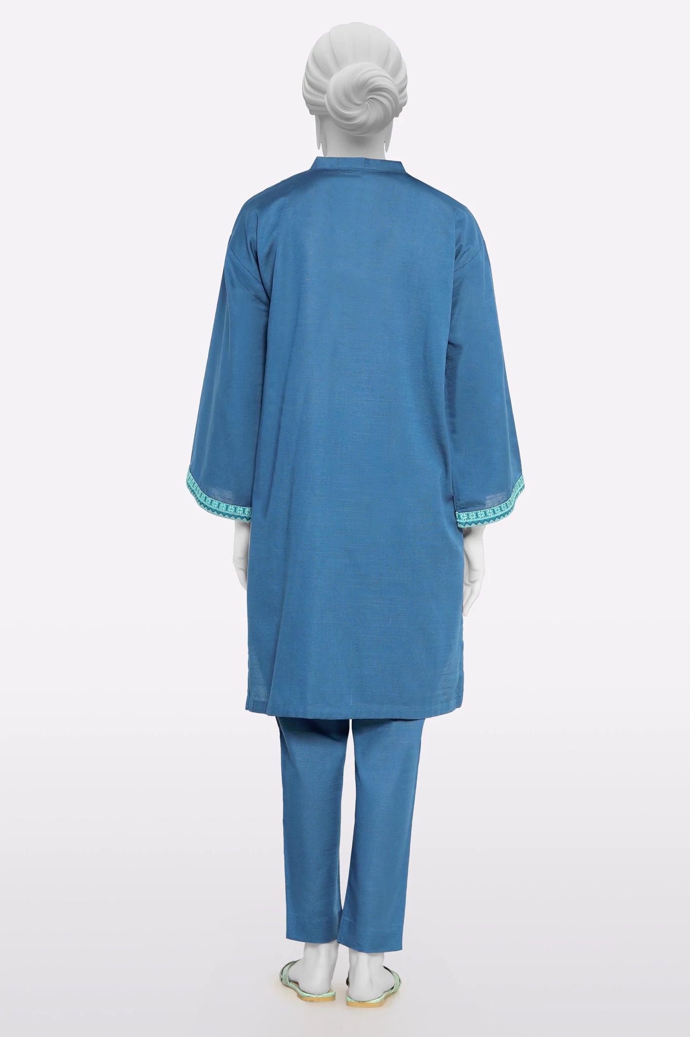 Blue Embroidered 2PC From Sohaye By Diners