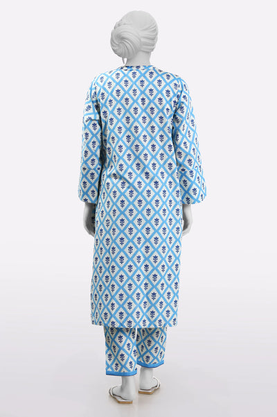 Blue Printed 2PC From Sohaye By Diners
