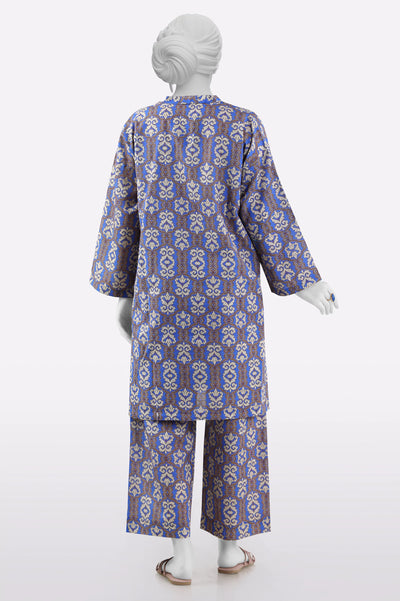 Blue Printed 2PC From Sohaye By Diners