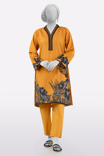 Mustard Printed 2PC From Sohaye By Diners