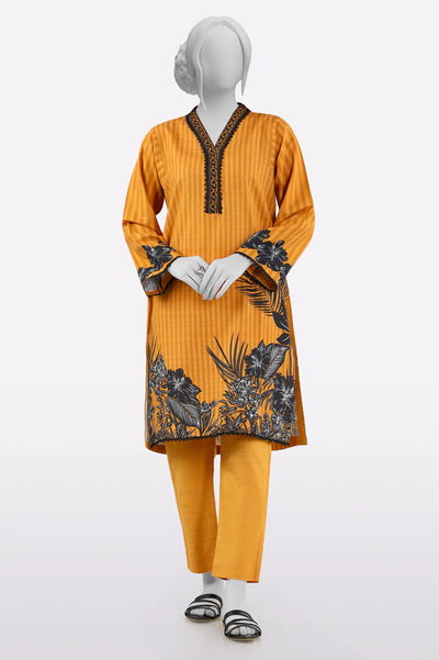 Mustard Printed 2PC From Sohaye By Diners