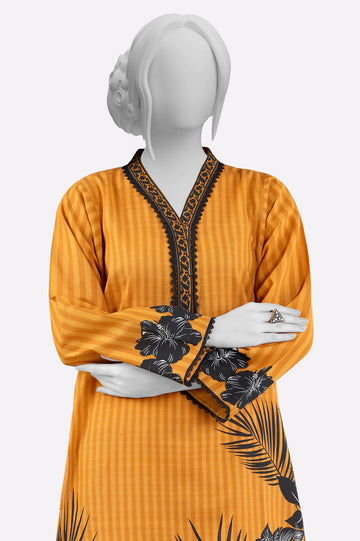 Mustard Printed 2PC From Sohaye By Diners