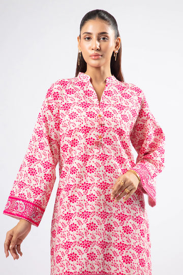 Pink Printed 2PC