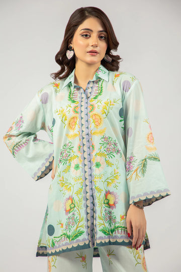 Blue Fusion Printed 2PC