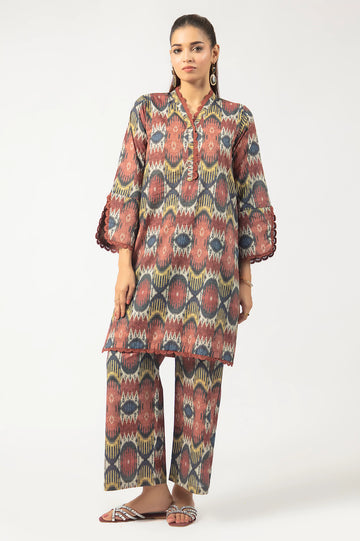 Rust Printed 2PC