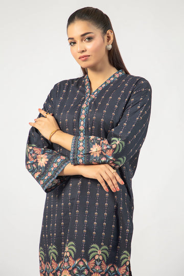 Black Printed 2PC