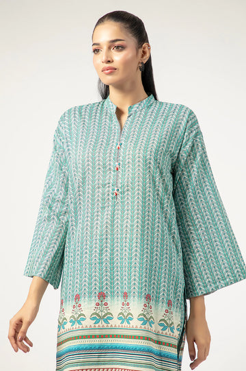 Sea Green Printed 2PC