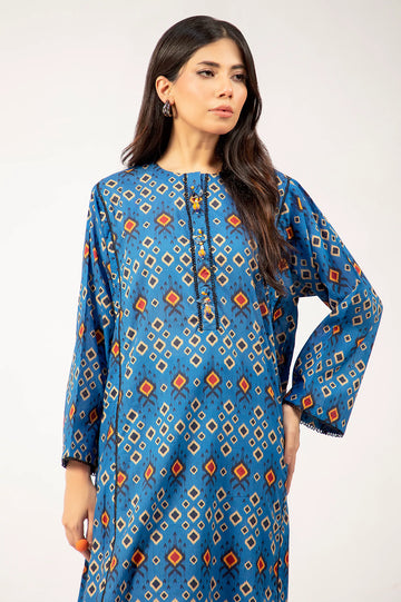 Blue Printed 2PC