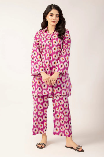 Pink Printed 2PC