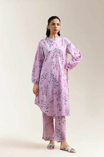 Pink Printed 2PC