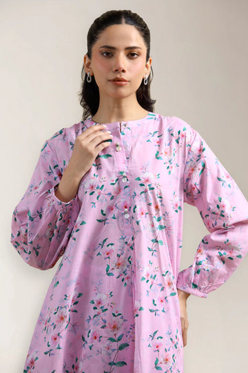 Pink Printed 2PC