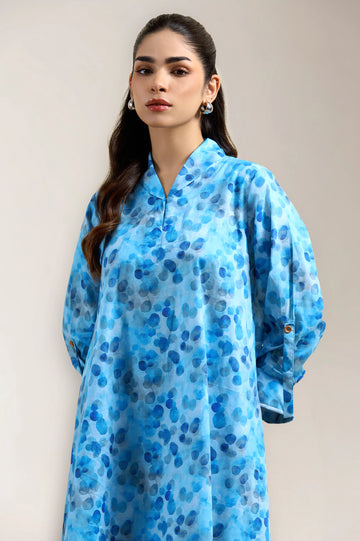 Blue Printed 2PC