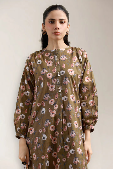 Multicolor Printed 2PC