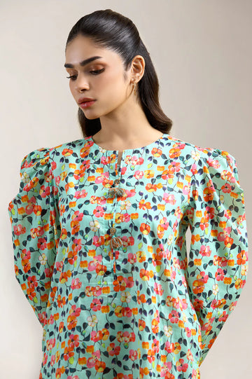 Multicolor Printed 2PC