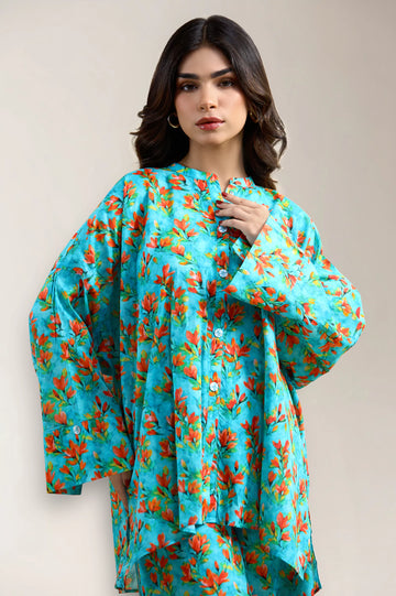 Multicolor Printed 2PC