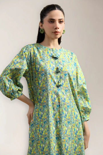 Multicolor Printed 2PC