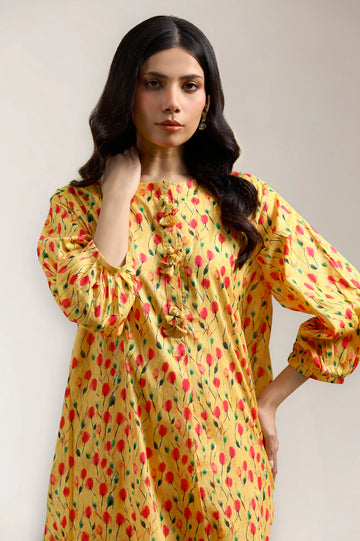 Multicolor Printed 2PC