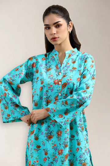Multicolor Printed 2PC