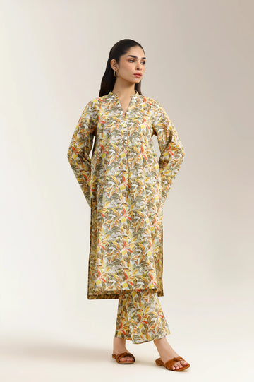 Multicolor Printed 2PC