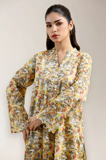 Multicolor Printed 2PC