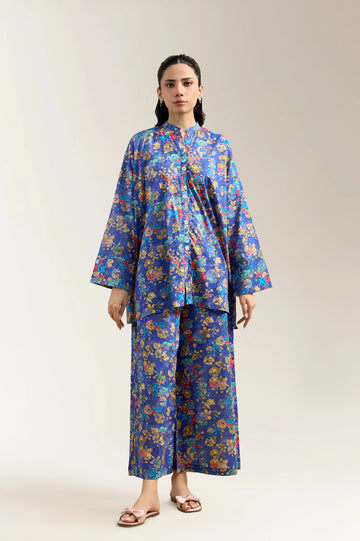 Multicolor Printed 2PC