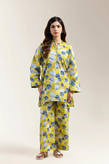 Multicolor Printed 2PC