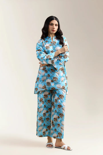 Multicolor Printed 2PC