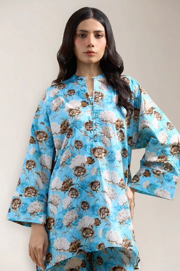 Multicolor Printed 2PC